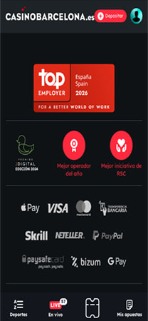 Formas de pago