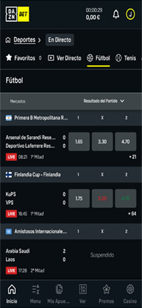 Apuestas en vivo
