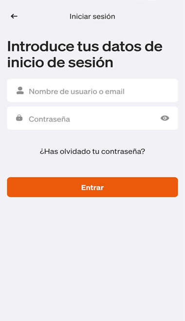 Inicio de sesión
