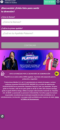 Regístrate en la app de PlayUZU