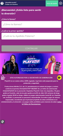 Selección de cartón de raspadito en PlayUZU