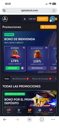 Bono de bienvenida