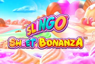 Logo de la slot Slingo Sweet Bonanza.