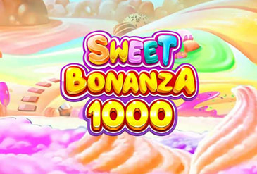 Logo de la slot Sweet Bonanza 1000.