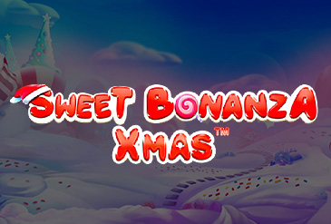 Logo de la slot Sweet Bonanza Xmas.