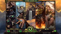 La slot Demi Gods II en 20bet