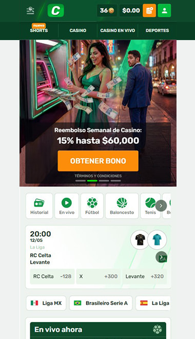 Tienda OXXO donde se puede recargar Todito Cash para depositar en un casino online en México.