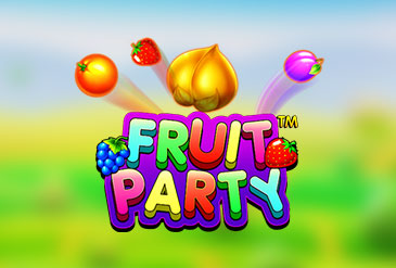 Portada de la tragaperras Fruit Party, disponible en casinos online.
