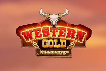 Portada de la tragaperras Western Gold MegaWays, disponible en casinos online.