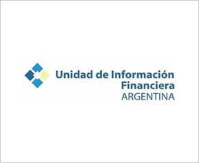 Imagen del logo de la UIF – La Unidad de Información Financiera dependiente del Banco Central de la República Argentina.