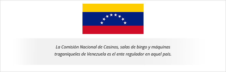 Bandera de la República Venezuela con el texto de la CNC.