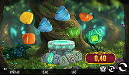 Imagen con la pantalla de juego de la tragaperras Well of Wonders de Thunderkick