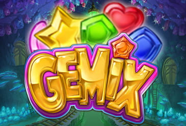Portada de la tragaperras Gemix, disponible en casinos online de España.