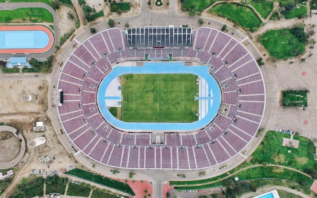 Estadio Nacional, Santiago de Chile.