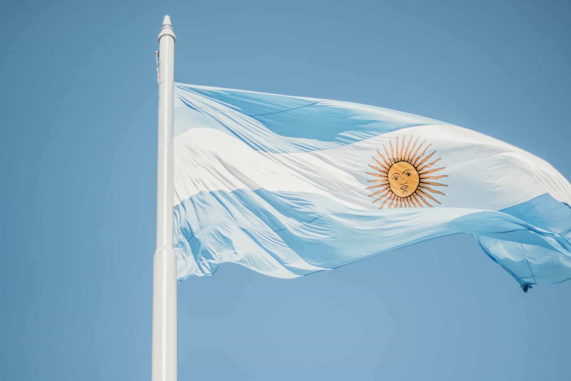 Bandera argentina.
