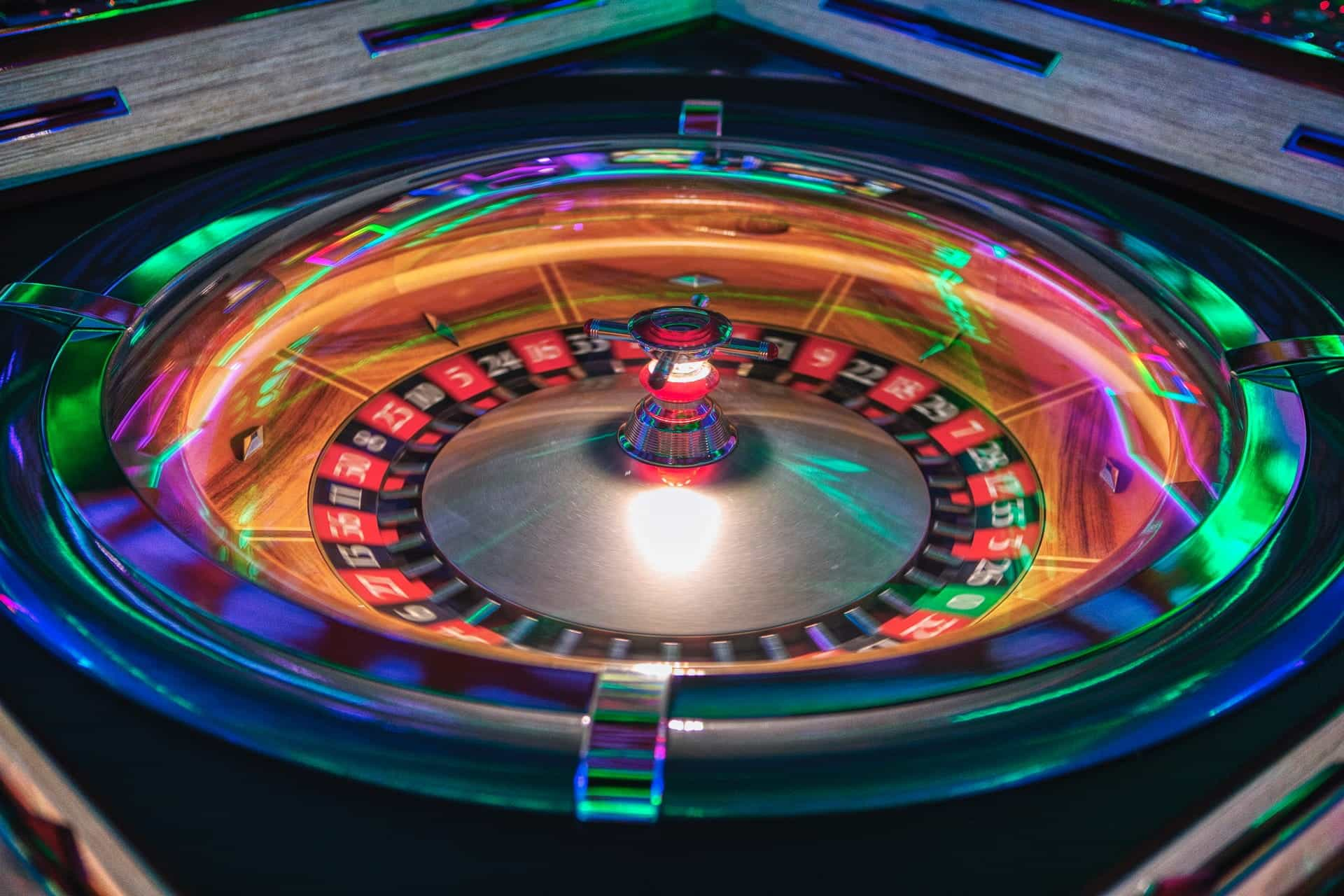 Ruleta en juego.