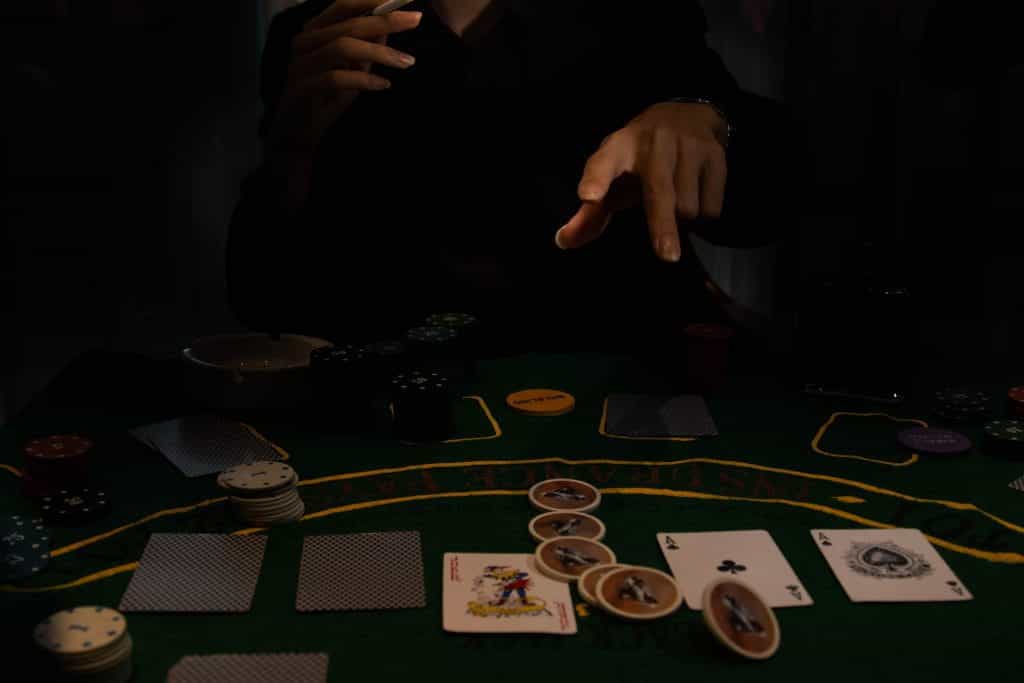 Partida de póker.