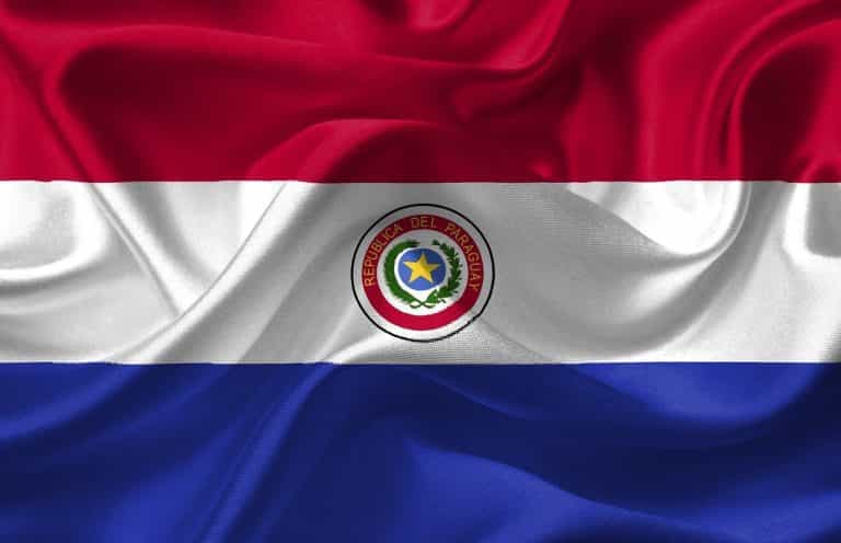 Bandera de Paraguay.