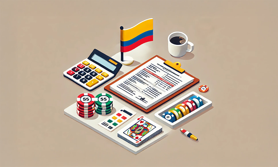 Juegos de casino, calculadora y declaración de impuestos.