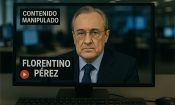Deepfake de Florentino Pérez creado con inteligencia artificial para promocionar una inversión falsa.